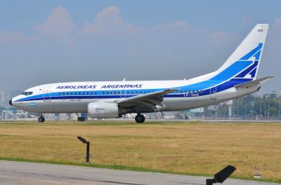 Photo of aircraft LV-GOO operated by Aerolineas Argentinas