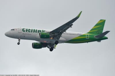 Photo of aircraft PK-GLY operated by Citilink Garuda Indonesia