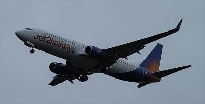 Image of aircraft registration G-JZBC - A 737-800(WL) operated by Jet2