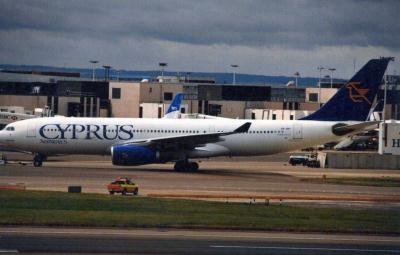 Image of aircraft registration 5B-DBT - A A330-243 operated by Cyprus Airways