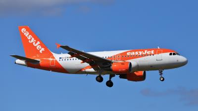 Image of aircraft registration G-EZBV - A A319-111 operated by easyJet