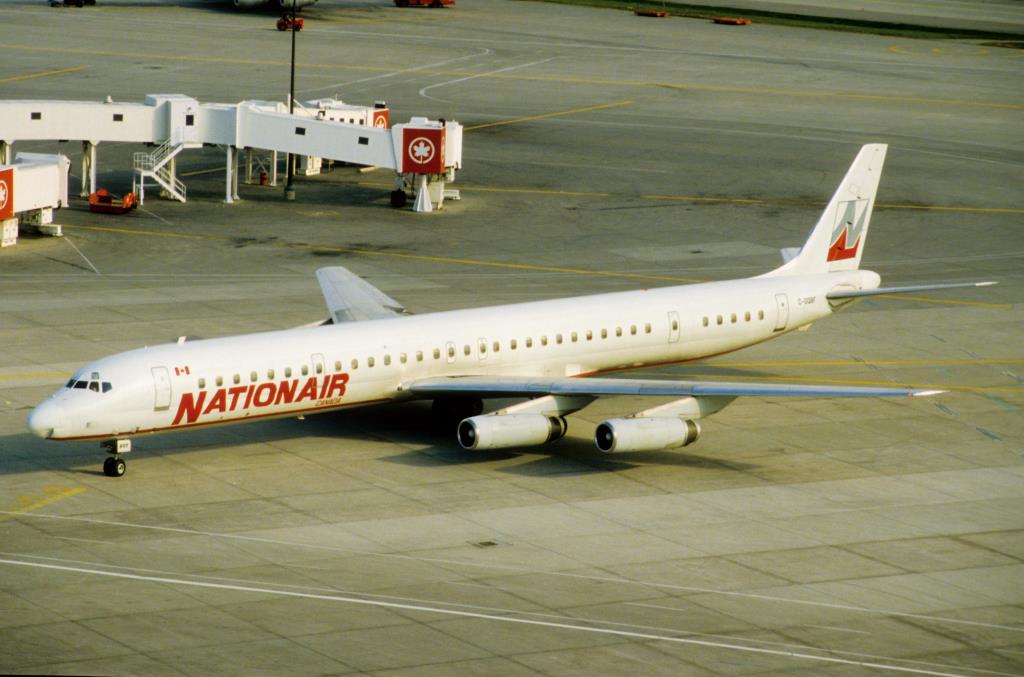 Photo of aircraft C-GQBF operated by Nationair Canada