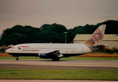 Photo of aircraft G-BKYE operated by British Airways