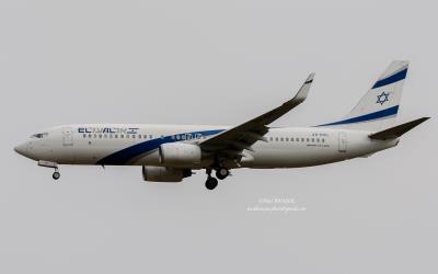 Image of aircraft registration 4X-EKL - A 737-85P(WL) operated by El Al Israel Airlines