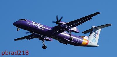 Image of aircraft registration G-FLBD - A DHC-8-402Q operated by Flybe