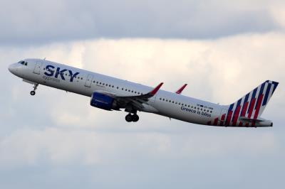 Photo of aircraft SX-GRB operated by Sky Express