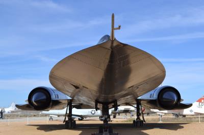 Image of aircraft registration 61-7955 - A SR-71A Blackbird operated by Air Force Flight Test Center Museum