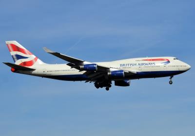 Image of aircraft registration G-CIVV - A 747-436 operated by British Airways