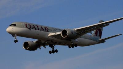 Image of aircraft registration A7-ALY - A A350-941 operated by Qatar Airways
