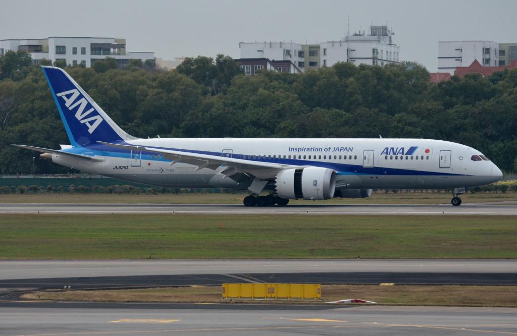 Photo of aircraft JA829A operated by ANA All Nippon Airways