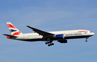 Photo of aircraft G-YMMS operated by British Airways