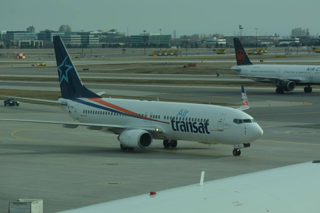 Photo of aircraft OK-TSO operated by Air Transat