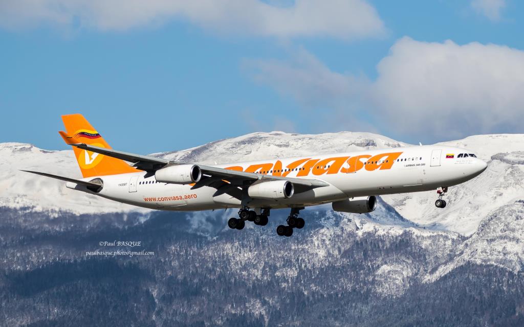 Photo of aircraft YV-3507 operated by Conviasa