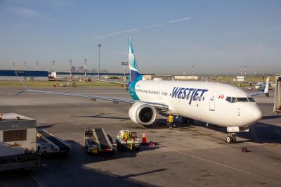 Photo of aircraft C-GIWJ operated by WestJet