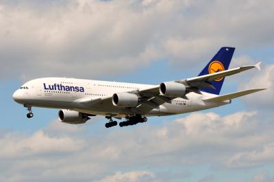 Image of aircraft registration D-AIME - A A380-841 operated by Lufthansa
