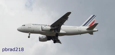 Image of aircraft registration F-GRXJ - A A319-115LR operated by Air France