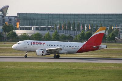 Photo of aircraft EC-JVE operated by Iberia