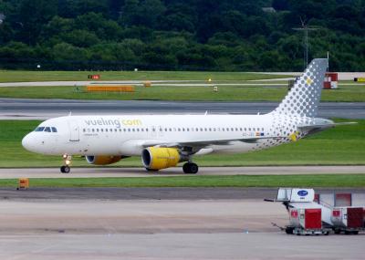 Photo of aircraft EC-JZI operated by Vueling