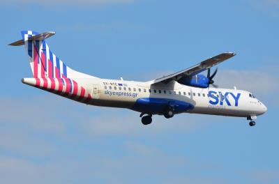Photo of aircraft SX-NTE operated by Sky Express