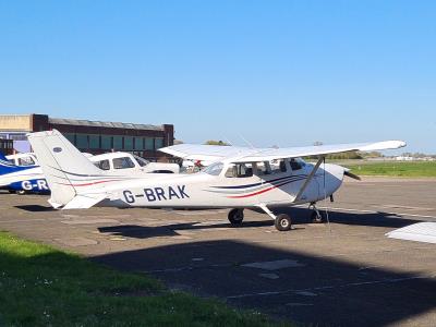 Photo of aircraft G-BRAK operated by Falcon Flying Services Ltd