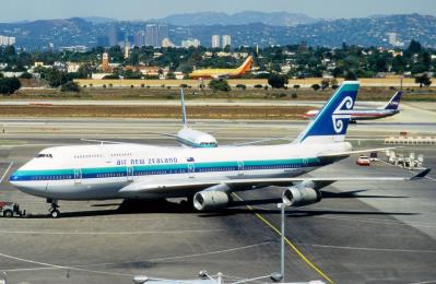 Image of aircraft registration ZK-NBT - A 747-419 operated by Air New Zealand