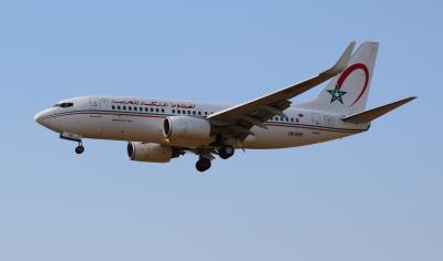 Image of aircraft registration CN-ROD - A 737-7B6(WL) operated by Royal Air Maroc
