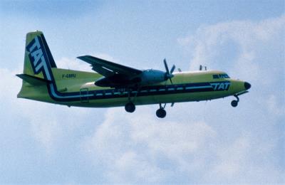 Photo of aircraft F-GBRU operated by TAT - Transport Aerien Transregional