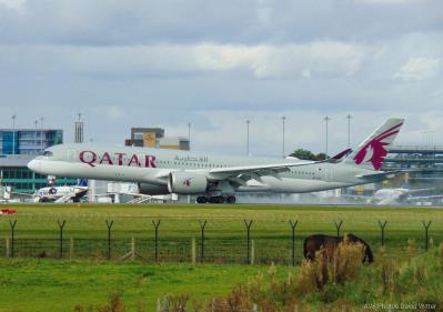 Photo of aircraft A7-ALT operated by Qatar Airways