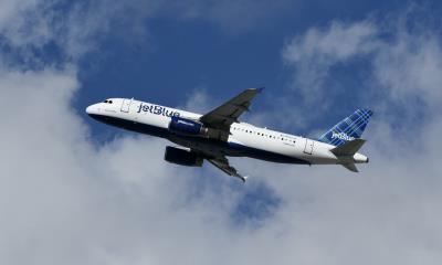 Photo of aircraft N558JB operated by JetBlue Airways