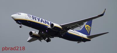 Image of aircraft registration EI-EBY - A 737-8AS(WL) operated by Ryanair