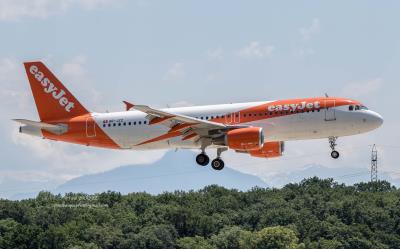 Photo of aircraft HB-JZZ operated by easyJet Switzerland