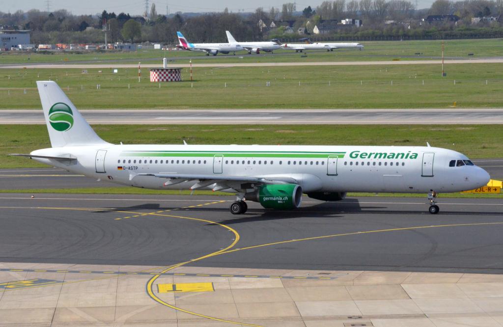 Photo of aircraft D-ASTP operated by Germania