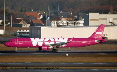 Photo of aircraft TF-PRO operated by Wow Air
