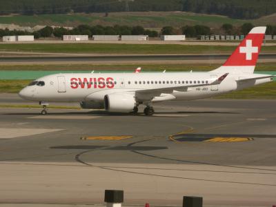 Photo of aircraft HB-JBD operated by Swiss