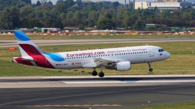 Image of aircraft registration D-ABHC - A A320-214 operated by Eurowings