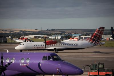 Photo of aircraft G-LMRZ operated by Loganair