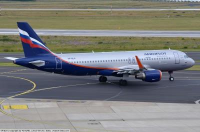 Photo of aircraft VP-BLH operated by Aeroflot - Russian Airlines