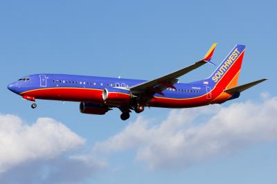 Image of aircraft registration N8602F - A 737-8H4(WL) operated by Southwest Airlines