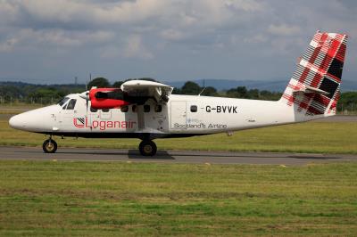 Photo of aircraft G-BVVK operated by Loganair