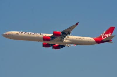 Image of aircraft registration G-VWEB - A A340-642 operated by Virgin Atlantic Airways