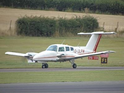 Image of aircraft registration G-JLRW - A Beech 76 Duchess operated by Magenta Ltd