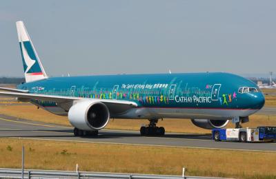 Photo of aircraft B-KPB operated by Cathay Pacific Airways