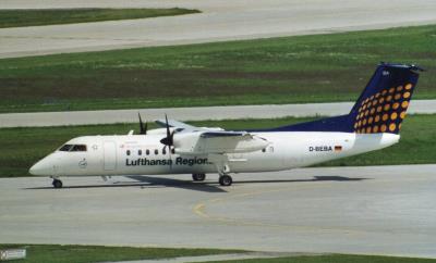 Photo of aircraft D-BEBA operated by Augsburg Airways