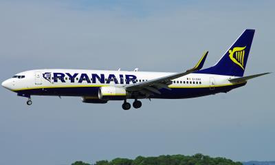 Image of aircraft registration EI-DAO - A 737-8AS(WL) operated by Ryanair