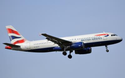 Image of aircraft registration G-EUYF - A A320-232 operated by British Airways