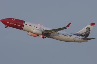 Image of aircraft registration LN-DYA - A 737-8JP(WL) operated by Norwegian Air Shuttle