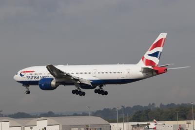 Photo of aircraft G-VIIP operated by British Airways