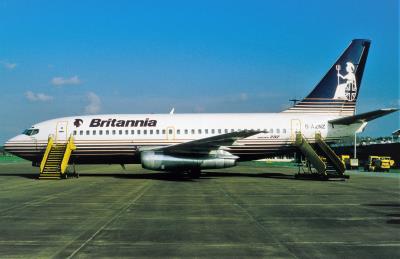 Photo of aircraft G-AZNZ operated by Britannia Airways
