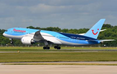 Image of aircraft registration G-TUIF - A 787-8 Dreamliner operated by Thomson Airways