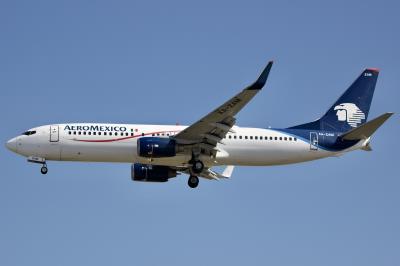 Image of aircraft registration XA-ZAM - A 737-852(WL) operated by Aeromexico